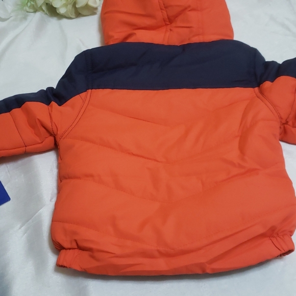 The Polar Club Orange Boy's  Hoodie Coat Size 2T - Picture 3 of 7